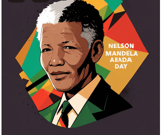 In the picture, we see Nelson Mandela. He was a South African anti-apartheid revolutionary, political leader, and philanthropist who served as President of South Africa from 1994 to 1999. He was the first black head of state and the first elected in a fully representative democratic election in South Africa. Mandela was a symbol of the struggle against racial oppression and was awarded the Nobel Peace Prize in 1993.